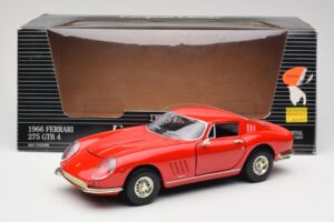 Ferrari 275 GTB/4 Rosso Corsa ERTL 1:18 7483 Kov – obrázek 8 z 8