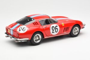 Ferrari 275 GTB Competizione #26 G. Biscaldi / A. de Bourbon Team Hugus 24 Hours of Le Mans 1966 CMC 1:18 M-199 Kov – obrázek 2 z 6