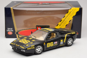 Ferrari 288 GTO #86 Černý Limitovaná Edice 1984 Bburago 1:18 3027-B1 Kov – obrázek 8 z 8