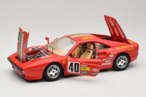 Ferrari 288 GTO Rally #40 Červený 1986 Bburago 1:18 3057-P1 Kov – obrázek 2 z 8
