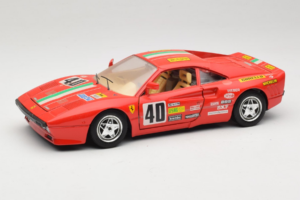 Ferrari 288 GTO Rally #40 Červený 1986 Bburago 1:18 3057-P1 Kov