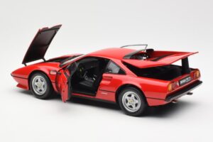 Ferrari 308 GTB Quattrovalvole Červený Kyosho 1:18 08182R Kov – obrázek 5 z 8