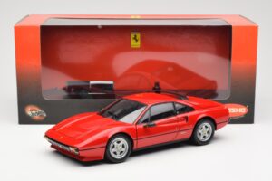 Ferrari 308 GTB Quattrovalvole Červený Kyosho 1:18 08182R Kov – obrázek 8 z 8