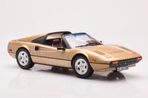 Ferrari 308 GTS Zlatý Limitovaná Edice Norev 1:18 187932 Kov – obrázek 4 z 6