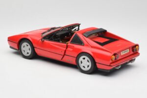 Ferrari 328 GTS Červený Anson 1:18 TY11078 Kov – obrázek 7 z 8