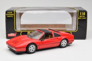 Ferrari 328 GTS Červený Anson 1:18 TY11078 Kov – obrázek 8 z 8