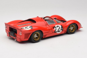 Ferrari 330 P4 #224 Červený 1967 Revell 1:18 48825-P2 Kov – obrázek 3 z 7