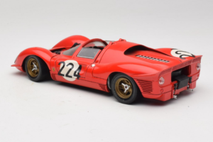 Ferrari 330 P4 #224 Červený 1967 Revell 1:18 48825-P2 Kov – obrázek 6 z 7