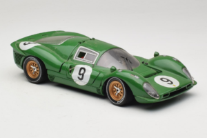 Ferrari 330 P4 #9 Zelený Spa-Francorchamps 1967 Eagles Race 1:18 41007 Kov – obrázek 6 z 8