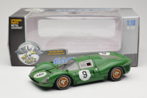 Ferrari 330 P4 #9 Zelený Spa-Francorchamps 1967 Eagles Race 1:18 41007 Kov – obrázek 8 z 8