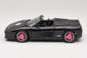 Ferrari 348 Spider Černý Mira 1:18 6181 Kov – obrázek 4 z 8