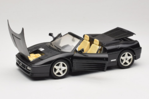 Ferrari 348 Spider Černý Se Stříbrnými Koly Mira 1:18 6918 Kov – obrázek 2 z 8