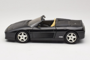 Ferrari 348 Spider Černý Se Stříbrnými Koly Mira 1:18 6918 Kov – obrázek 4 z 8