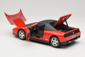 Ferrari 348 Spider Červený Mira 1:18 6180 Kov – obrázek 5 z 8