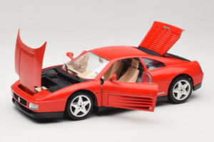 Ferrari 348 tb Červený Bburago 1:18 3039 Kov – obrázek 2 z 8