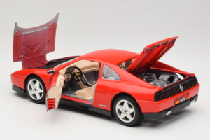 Ferrari 348 tb Červený Bburago 1:18 3039 Kov – obrázek 5 z 8