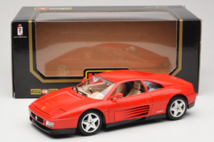 Ferrari 348 tb Červený Bburago 1:18 3039 Kov – obrázek 8 z 8