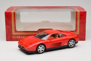Ferrari 348 TB Červený Mira 1:18 6101 Kov – obrázek 8 z 8