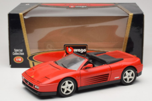 Ferrari 348 TB Červený Bburago 1:18 3039-P4 Kov – obrázek 8 z 8