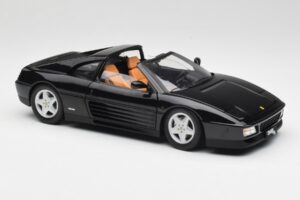 Ferrari 348 TS Černý Hot Wheels 1:18 X5481 Kov – obrázek 6 z 8