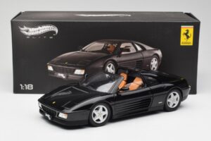 Ferrari 348 TS Černý Hot Wheels 1:18 X5481 Kov – obrázek 8 z 8