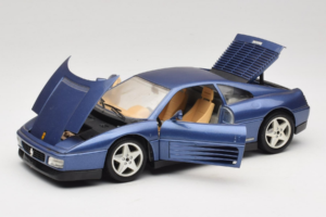 Ferrari 348tb Tmavě Modrý Metalický Bburago 1:18 3039-B1 Kov – obrázek 2 z 8