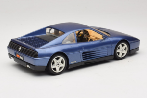 Ferrari 348tb Tmavě Modrý Metalický Bburago 1:18 3039-B1 Kov – obrázek 3 z 8
