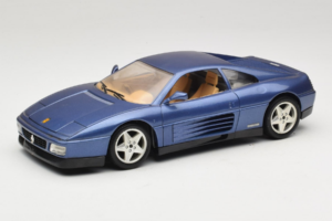 Ferrari 348tb Tmavě Modrý Metalický Bburago 1:18 3039-B1 Kov