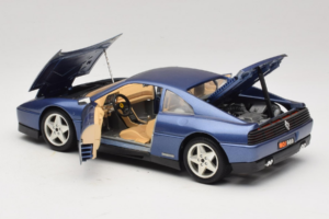Ferrari 348tb Tmavě Modrý Metalický Bburago 1:18 3039-B1 Kov – obrázek 5 z 8
