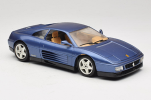 Ferrari 348tb Tmavě Modrý Metalický Bburago 1:18 3039-B1 Kov – obrázek 6 z 8