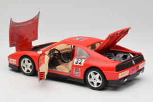 Ferrari 348 TB #32 Pirelli Červený 1989 Bburago 1:18 3039-P1 Kov – obrázek 5 z 8