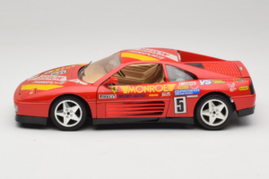 Ferrari 348 TB #5 Monroe Červený 1989 Bburago 1:18 3039-M1 Kov – obrázek 4 z 8