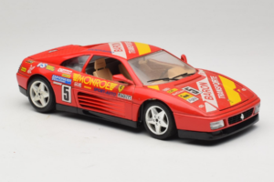Ferrari 348 TB #5 Monroe Červený 1989 Bburago 1:18 3039-M1 Kov – obrázek 6 z 8