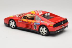 Ferrari 348 TB #5 Monroe Červený 1989 Bburago 1:18 3039-M1 Kov – obrázek 7 z 8