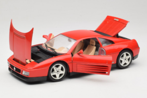 Ferrari 348tb Červený Bburago 1:18 3039-R1 Kov – obrázek 2 z 8
