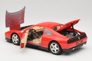 Ferrari 348tb Červený Bburago 1:18 3039-R1 Kov – obrázek 5 z 8