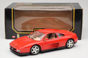 Ferrari 348tb Červený Bburago 1:18 3039-R1 Kov – obrázek 8 z 8