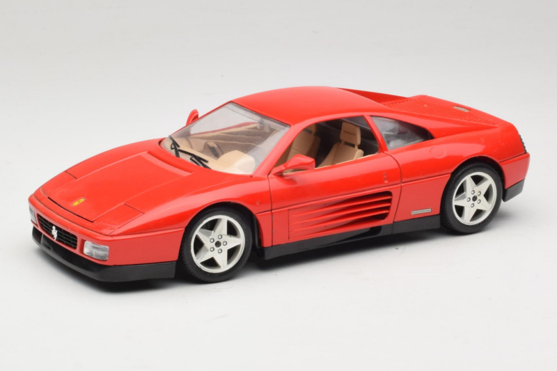 Ferrari 348tb Červený Bburago 1:18 3039-R1 Kov