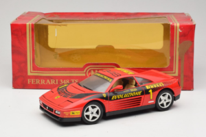 Ferrari 348 ts Evoluzione #1 Červený Mira 1:18 6112 Kov – obrázek 8 z 8