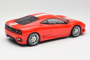 Ferrari 360 Challenge Stradale Červený Hot Wheels 1:18 C0407 Kov – obrázek 3 z 8