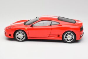 Ferrari 360 Challenge Stradale Červený Hot Wheels 1:18 C0407 Kov – obrázek 4 z 8