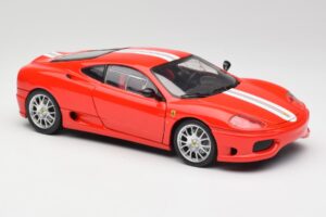 Ferrari 360 Challenge Stradale Červený Hot Wheels 1:18 C0407 Kov – obrázek 6 z 8