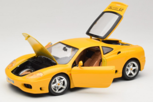 Ferrari 360 Modena 25 Jahre FMC Žlutý Bburago 1:18 3358-Y1 Kov – obrázek 2 z 8