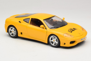 Ferrari 360 Modena 25 Jahre FMC Žlutý Bburago 1:18 3358-Y1 Kov – obrázek 6 z 8