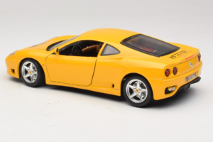 Ferrari 360 Modena 25 Jahre FMC Žlutý Bburago 1:18 3358-Y1 Kov – obrázek 7 z 8