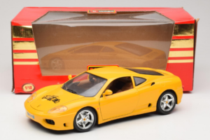 Ferrari 360 Modena 25 Jahre FMC Žlutý Bburago 1:18 3358-Y1 Kov – obrázek 8 z 8
