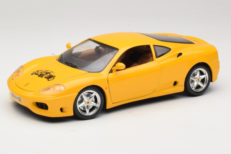Ferrari 360 Modena 25 Jahre FMC Žlutý Bburago 1:18 3358-Y1 Kov
