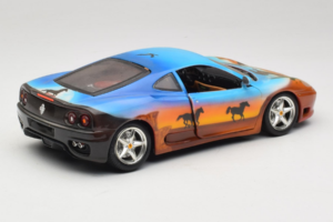 Ferrari 360 Modena Bracio Gotz Running Horses Livery Bburago 1:18 3358-B1 Kov – obrázek 3 z 8