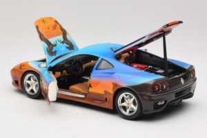 Ferrari 360 Modena Bracio Gotz Running Horses Livery Bburago 1:18 3358-B1 Kov – obrázek 5 z 8