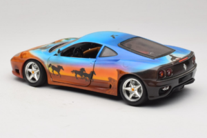 Ferrari 360 Modena Bracio Gotz Running Horses Livery Bburago 1:18 3358-B1 Kov – obrázek 7 z 8